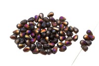 Бусины Side Drill Tear Drop 6х4мм, отверстие 0,8мм, цвет 00030/29573 Sliperit матовый, 754-043, 10г (около 70шт)