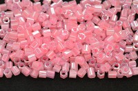 Бисер японский TOHO Hexagon шестиугольный 8/0 #0145 нежно-розовый, цейлон, 5 грамм