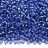 Бисер японский MIYUKI круглый 11/0 #2431 василек, серебряная линия внутри, 10 грамм - Бисер японский MIYUKI круглый 11/0 #2431 василек, серебряная линия внутри, 10 грамм