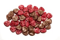 Чешские бусины Rose Petal beads 8мм, отверстие 0,5мм, цвет 03000/95201 розово-коричневый, 734-021, около 10г (около 50шт)