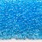 Бисер чешский PRECIOSA круглый 10/0 66010 голубой прозрачный блестящий, 5 грамм - Бисер чешский PRECIOSA круглый 10/0 66010 голубой прозрачный блестящий, 5 грамм