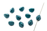 Бусины Pinch beads 7х7мм, отверстие 0,8мм, цвет 02010/25043 изумруд пастель, 755-009, 10шт