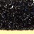 Бисер китайский рубка размер 11/0, цвет 0129 гематитовый непрозрачный,блестящий, 85г - Бисер китайский рубка размер 11/0, цвет 0129 гематитовый непрозрачный,блестящий, 85г