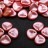 Бусины Rose Petal beads 8мм, отверстие 0,5мм, цвет 02010/25007 розовый пастель, 734-004, около 10г (около 50шт) - Бусины Rose Petal beads 8мм, отверстие 0,5мм, цвет 02010/25007 розовый пастель, 734-004, около 10г (около 50шт)