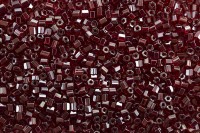 Бисер чешский PRECIOSA рубка 9/0 90120 бордовый прозрачный, 50г
