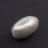 Хлопковый овальный жемчуг Miyuki Cotton Pearl 20х11мм, цвет White, 744-061, 1шт - Хлопковый овальный жемчуг Miyuki Cotton Pearl 20х11мм, цвет White, 744-061, 1шт