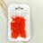 Бисер японский Miyuki Bugle стеклярус 6мм #0406 оранжевый, непрозрачный, 10 грамм - Бисер японский Miyuki Bugle стеклярус 6мм #0406 оранжевый, непрозрачный, 10 грамм