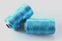 Нитки Doli для кистей и вышивки, цвет 0511 голубой, 100% вискоза, 500м, 1шт