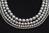 Жемчуг Swarovski 5810 #954 4мм Crystal Iridescent Dove Grey Pearl, 5810-4-954, 10шт