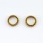 Коннектор-соединитель Бусинки (кольцо) TierraCast 12мм, внутренний диаметр 8мм, цвет античное золото, 94-5631-26, 1шт - Коннектор-соединитель Бусинки (кольцо) TierraCast 12мм, внутренний диаметр 8мм, цвет античное золото, 94-5631-26, 1шт