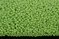 Бисер чешский PRECIOSA круглый 10/0 58410 зеленый блестящий, 20 грамм