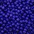 Бисер японский TOHO круглый 6/0 #0048 синий, непрозрачный, 10 грамм - Бисер японский TOHO круглый 6/0 #0048 синий, непрозрачный, 10 грамм