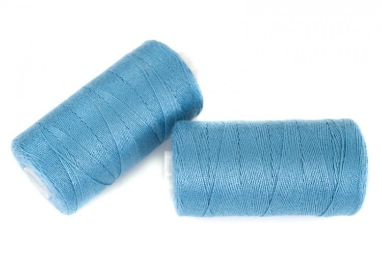 Нитки Micron 20s/3, цвет 283 голубой, полиэстер, 183м, 1шт Нитки Micron 20s/3, цвет 283 голубой, полиэстер, 183м, 1шт