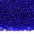 Бисер японский MIYUKI круглый 11/0 #0151SF кобальт, полуматовый прозрачный, 10 грамм - Бисер японский MIYUKI круглый 11/0 #0151SF кобальт, полуматовый прозрачный, 10 грамм