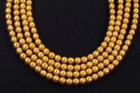 Жемчуг Preciosa, цвет 70585 матовый желтый, 2мм, 10шт