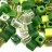 Бисер японский Miyuki Cube кубический 4мм #MIX03 зеленый, микс Evergreen, 10 грамм - Бисер японский Miyuki Cube кубический 4мм #MIX03 зеленый, микс Evergreen, 10 грамм