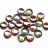 Бусины Lentils 6мм, отверстие 0,8мм, цвет 00030/98533 Crystal/Copper Rainbow, 725-025, 20шт - Бусины Lentils 6мм, отверстие 0,8мм, цвет 00030/98533 Crystal/Copper Rainbow, 725-025, 20шт