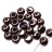 Бусины Candy beads 8мм, два отверстия 0,9мм, цвет 23980/15726 черный/Вега, 705-051, около 10г (около 21шт) - Бусины Candy beads 8мм, два отверстия 0,9мм, цвет 23980/15726 черный/Вега, 705-051, около 10г (около 21шт)