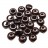 Бусины Candy beads 8мм, два отверстия 0,9мм, цвет 23980/15726 черный/Вега, 705-051, около 10г (около 21шт) - Бусины Candy beads 8мм, два отверстия 0,9мм, цвет 23980/15726 черный/Вега, 705-051, около 10г (около 21шт)