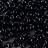 Бисер японский TOHO Magatama 3мм #0049 черный, непрозрачный, 5 грамм - Бисер японский TOHO Magatama 3мм #0049 черный, непрозрачный, 5 грамм