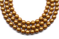 Жемчуг Preciosa, цвет 30024 коричневый радужный, 8мм, 10шт