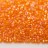 Бисер чешский PRECIOSA рубка 9/0 91000 оранжевый прозрачный, 2 сорт, 50г - Бисер чешский PRECIOSA рубка 9/0 91000 оранжевый, 2 сорт, 50 г