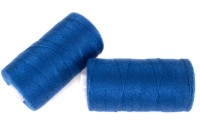 Нитки Micron 20s/3, цвет 288 синий, полиэстер, 183м, 1шт