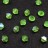 Бусины биконусы хрустальные 3мм, цвет PERIDOT AB MATT, 745-051, 20шт - Бусины биконусы хрустальные 3мм, цвет PERIDOT AB MATT, 745-051, 20шт