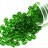 Бусины MiniDuo 2х4мм, отверстие 0,7мм, цвет 50050 зеленый прозрачный, 707-051, 5г (около 115шт) - Бусины MiniDuo 2х4мм, отверстие 0,7мм, цвет 50050 зеленый прозрачный, 707-051, 5г (около 115шт)