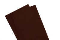 Фетр жёсткий 20х30см, цвет 687 коричневый, толщина 2мм, 1021-089, 1 лист