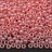 Бисер японский MIYUKI круглый 11/0 #2345 опал/лосось, полуматовый, окрашенный изнутри, 10 грамм - Бисер японский MIYUKI круглый 11/0 #2345 опал/лосось, полуматовый, окрашенный изнутри, 10 грамм