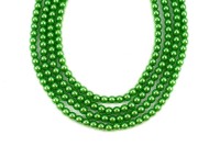 Чешский жемчуг Preciosa, цвет 70053 зеленый, 3мм, 10шт