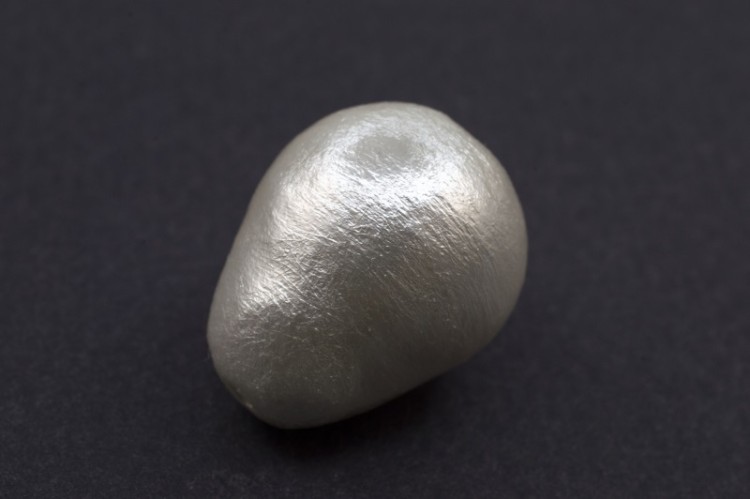 Хлопковый жемчуг Капля Miyuki Cotton Pearl 20х15мм, цвет White, 744-065, 1шт Хлопковый жемчуг Капля Miyuki Cotton Pearl 20х15мм, цвет White, 744-065, 1шт