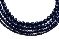 Жемчуг Swarovski 5810 #719 3мм Crystal Dark Lapis Pearl, 5810-3-719, 10шт