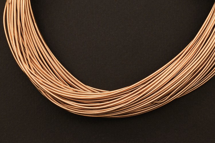 Канитель жесткая 1,0мм, цвет розовое золото, 49-088, 5г (около 1,2м) Канитель жесткая 1,0мм, цвет розовое золото, 49-088, 5г (около 1,2м)