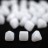 Бусины Pyramid beads 6,2х6,2х6,2мм, два отверстия 0,5мм, цвет 02010 белый, 731-003, около 10г (около 28шт) - Бусины Pyramid beads 6,2х6,2х6,2мм, два отверстия 0,5мм, цвет 02010 белый, 731-003, около 10г (около 28шт)