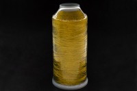 Нитки металлизированные MY-06, цвет под светлое золото, полиэстер, 4570м, 1шт