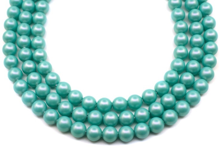 Жемчуг Swarovski 5810 #2028 5мм Crystal Iridescent Light Turguoise Pearl, 5810-5-2028, 10шт Жемчуг Swarovski 5810 #2028 5мм Crystal Iridescent Light Turguoise Pearl, 5810-5-2028, 10шт