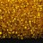 Бисер чешский PRECIOSA Богемский граненый, рубка 9/0 87060 оранжевый, серебряная линия внутри, около 10 грамм - Бисер чешский PRECIOSA Богемский граненый, рубка 9/0 87060 оранжевый, серебряная линия внутри, около 10 грамм
