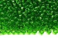 Бисер японский TOHO круглый 8/0 #0007 перидот, прозрачный, 10 грамм