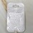Бисер японский Miyuki Bugle стеклярус 3мм #0402 белый, непрозрачный, 10 грамм - Бисер японский Miyuki Bugle стеклярус 3мм #0402 белый, непрозрачный, 10 грамм