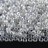 Бисер чешский PRECIOSA Граненый Шарлотта 8/0 48102 белый прозрачный радужный, около 10 грамм - Бисер чешский PRECIOSA Граненый Шарлотта 8/0 48102 белый прозрачный радужный, около 10 грамм