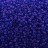 Бисер японский TOHO круглый 15/0 #0008F темный сапфир, матовый прозрачный, 10 грамм - Бисер японский TOHO круглый 15/0 #0008F темный сапфир, матовый прозрачный, 10 грамм