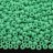 Бисер чешский PRECIOSA круглый 10/0 12911М матовый зеленый непрозрачный, 1 сорт, 50г - Бисер чешский PRECIOSA круглый 10/0 12911М матовый зеленый непрозрачный, 1 сорт, 50г