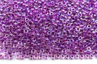 Бисер японский MIYUKI круглый 15/0 #0264 фиолетовый радужный, окрашенный изнутри, 10 грамм