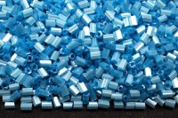 Бисер китайский рубка размер 11/0, цвет 0123 голубой непрозрачный,блестящий, 450г