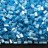 Бисер китайский рубка размер 11/0, цвет 0123 голубой непрозрачный,блестящий, 450г - Бисер китайский рубка размер 11/0, цвет 0123 голубой непрозрачный,блестящий, 450г