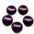 Glass Pearl Cabochon 12мм, цвет 70979 Purple, 756-026, 5шт - Glass Pearl Cabochon 12мм, цвет 70979 Purple, 756-026, 5шт