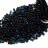 Бисер японский MIYUKI круглый 15/0 #55042 Black Azuro, матовый непрозрачный, 10 грамм - Бисер японский MIYUKI круглый 15/0 #55042 Black Azuro, матовый непрозрачный, 10 грамм