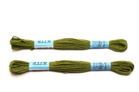 Мулине Gamma, цвет 3170 светлый хаки, хлопок, 8м, 1шт